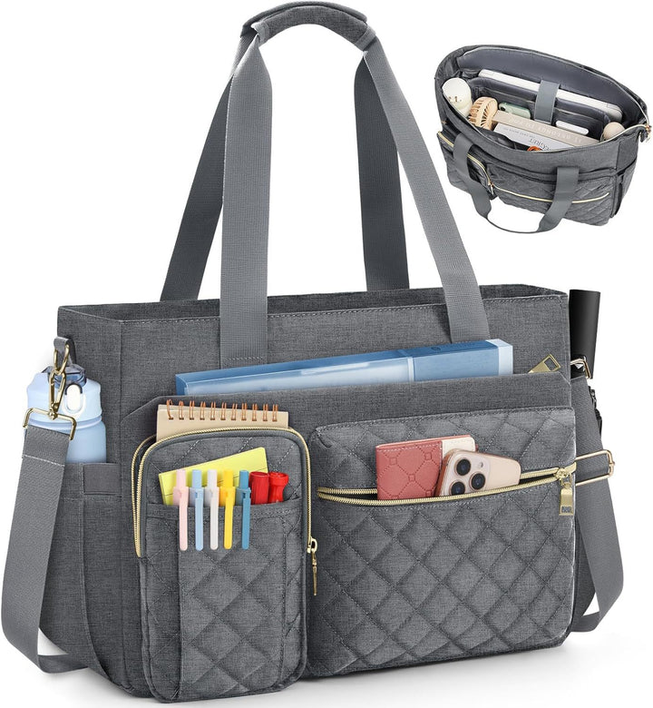 Padded Multi-functional Handbag with Organizer Bowlift