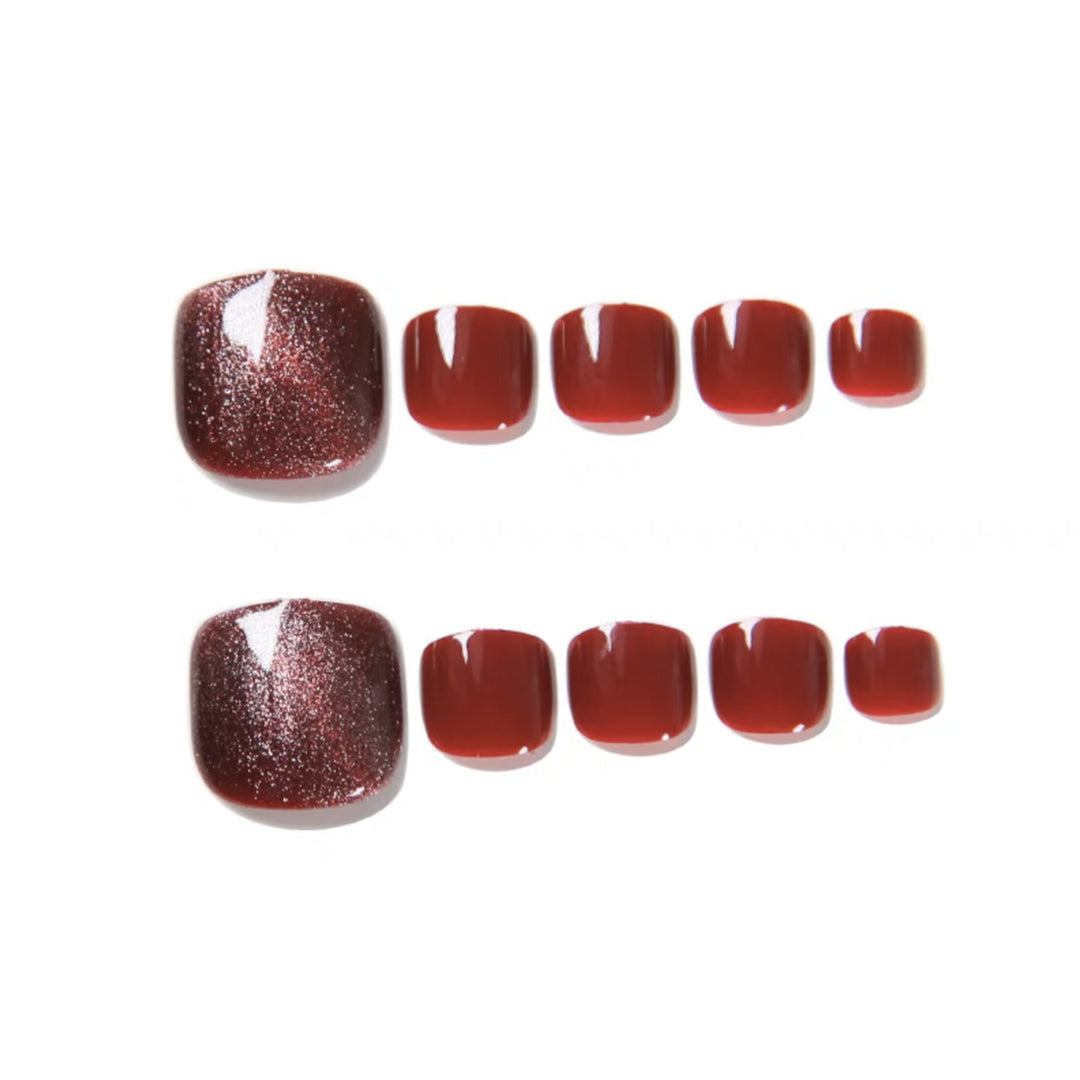 False Toenails Set Bowlift