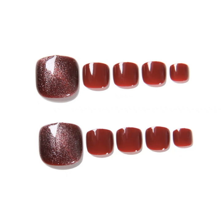 False Toenails Set Bowlift