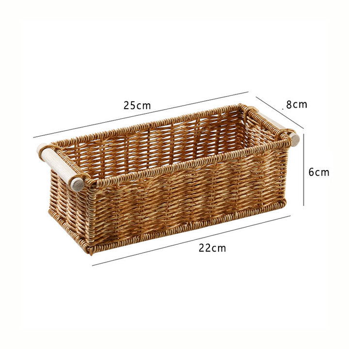Rectangular Woven Storage Caddy Bowlift