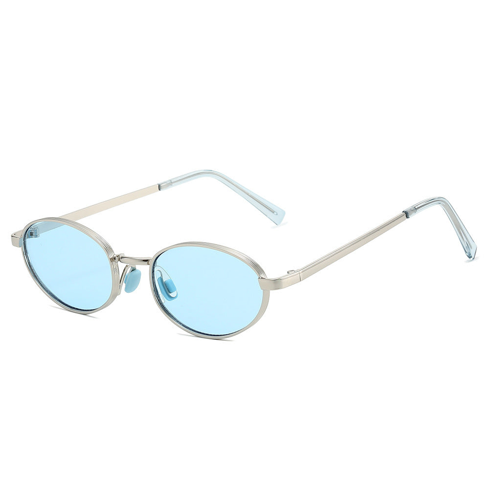 Modern Oval Frame Sunglasses Bowlift