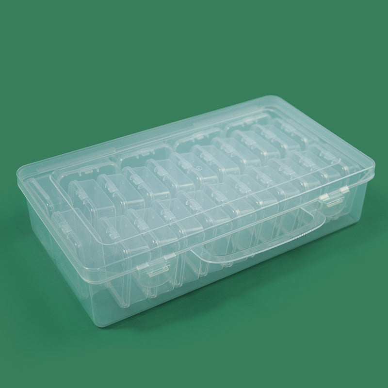 Clear Multi-Compartment Storage Box Bowlift
