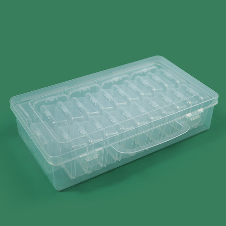 Clear Multi-Compartment Storage Box Bowlift