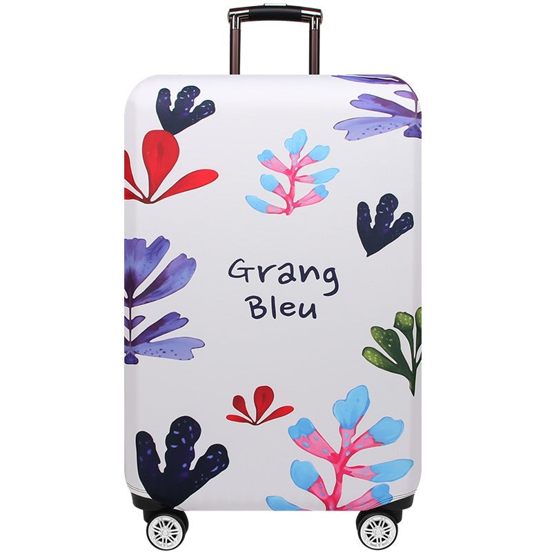 Floral Print Hard Shell Luggage Bowlift