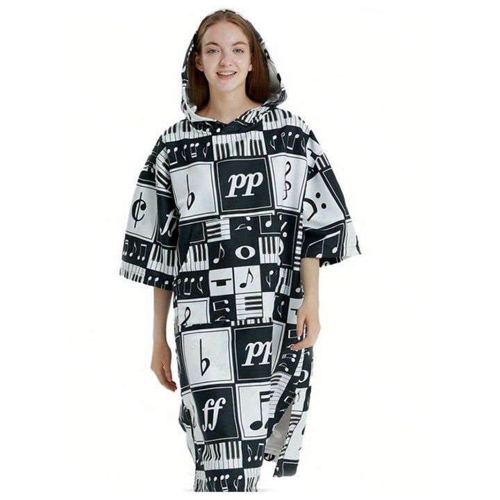 Musical Bath Poncho Bowlift