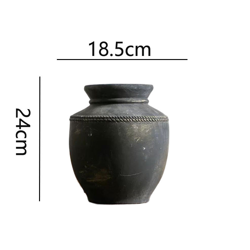 Handmade Clay Vase Bowlift