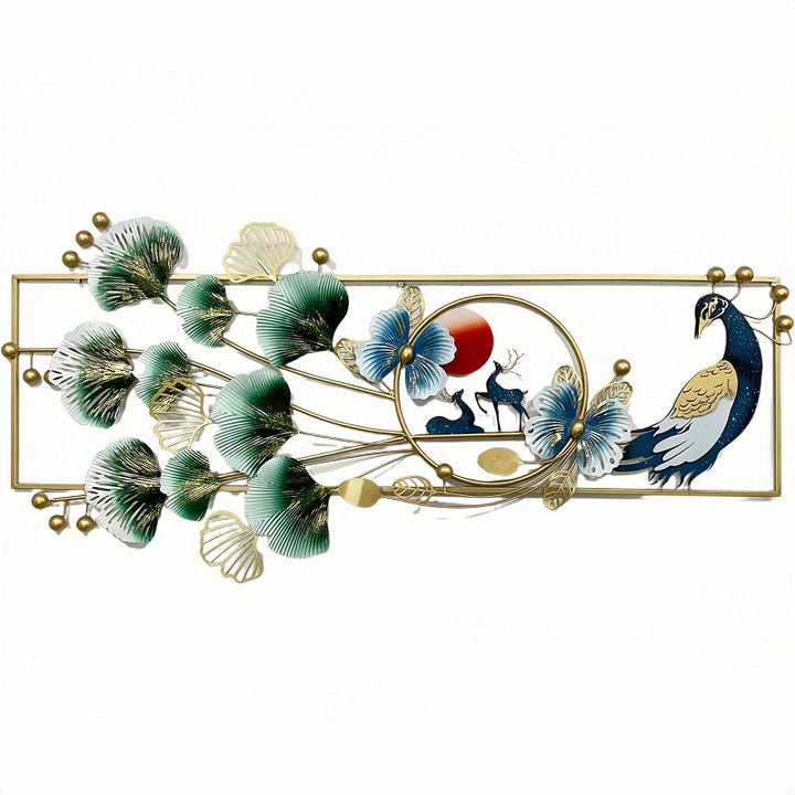 Artistic Metal Wall Sculpture Bowlift