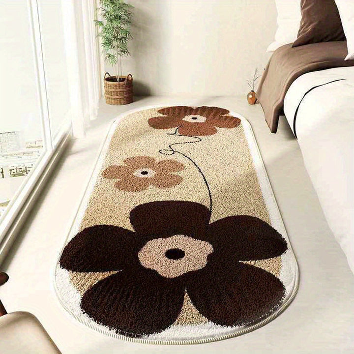 Floral Design Area Rug
