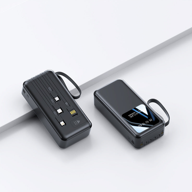 Portable power bank with intelligent energy display and multiple USB ports Bowlift