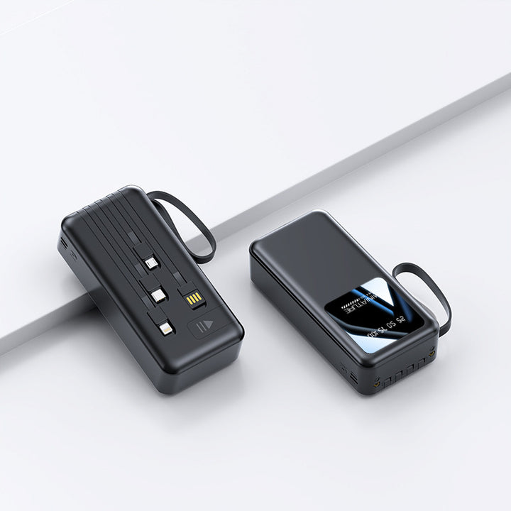 Portable power bank with intelligent energy display and multiple USB ports Bowlift