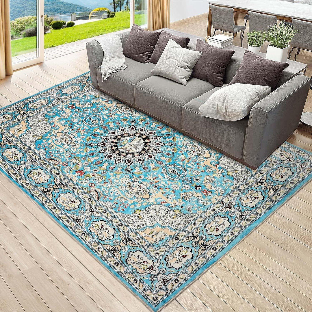 Elegant Floral Design Carpet