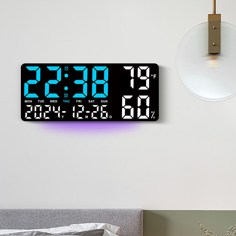 Digital multifunction alarm clock with large LED display Bowlift