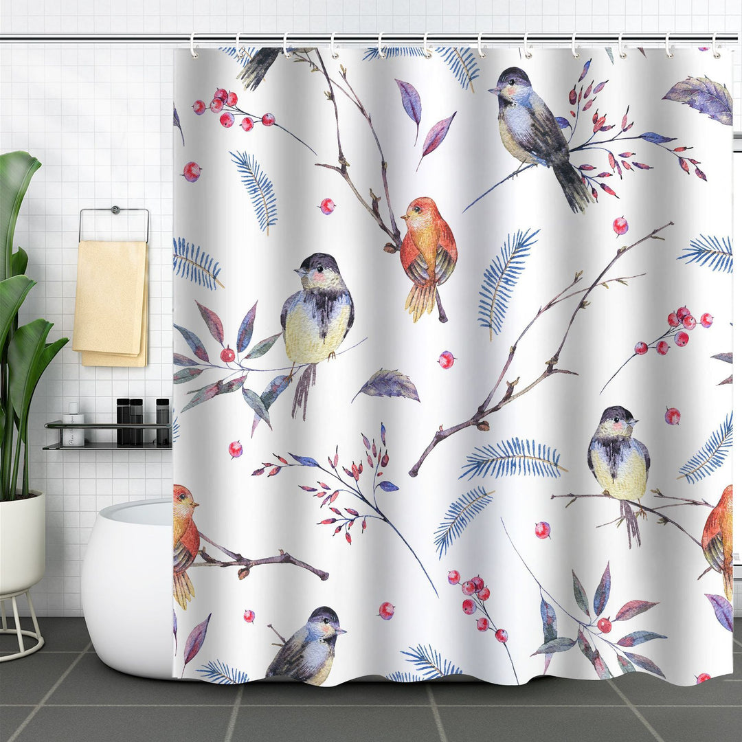 Nature-Inspired Shower Curtain Bowlift