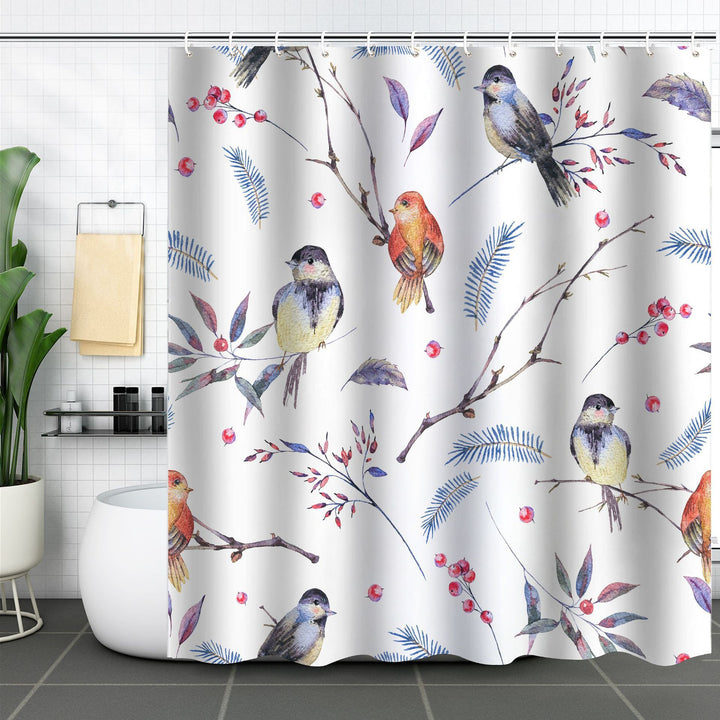 Nature-Inspired Shower Curtain Bowlift