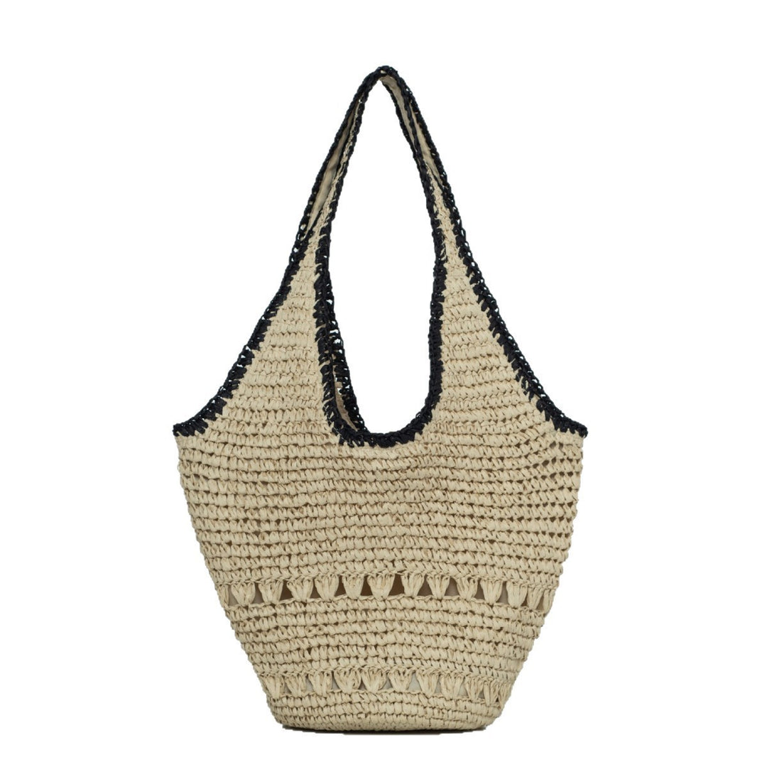 Handcrafted straw bag with sophisticated design Bowlift
