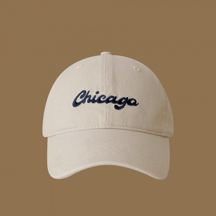 Women's Cotton Embroidered Logo Baseball Cap Bowlift