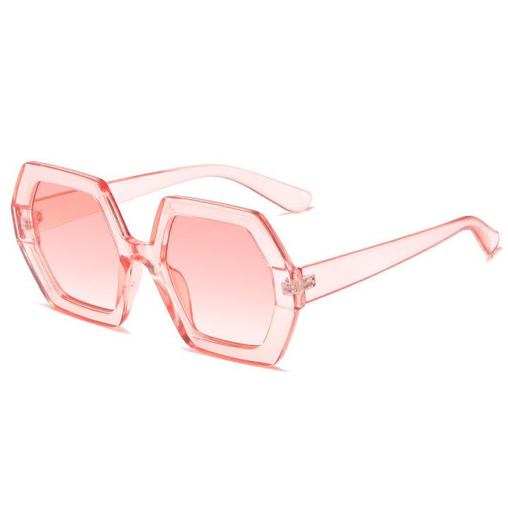 Ladies hexagonal sunglasses with comfortable frame Bowlift