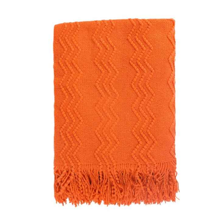 Decorative Knit Throw Blanket