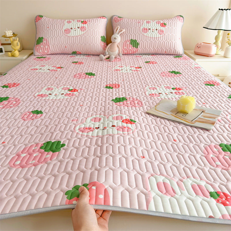 Playful Rainbow Mattress Protector