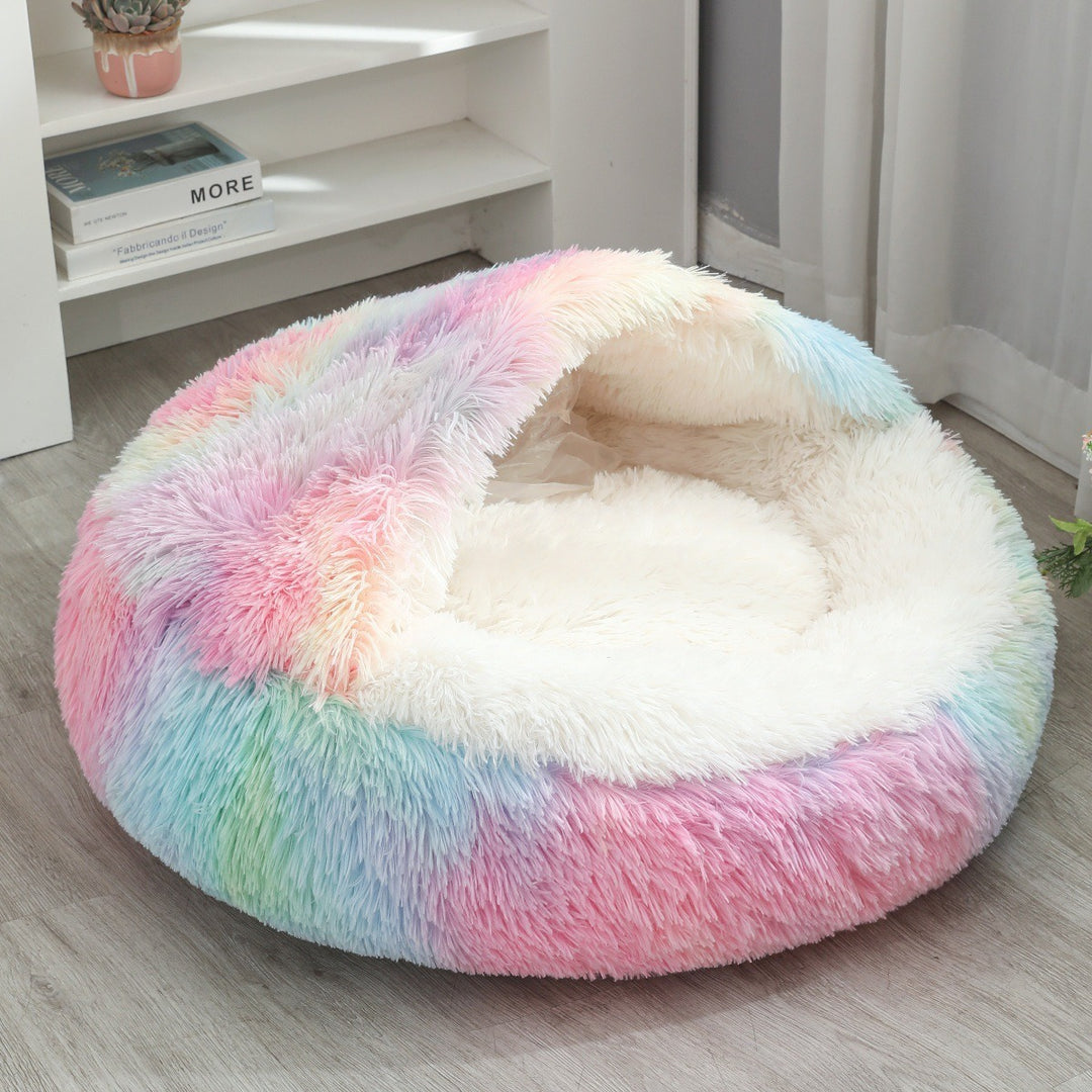 Women's cozy round pet bed Bowlift