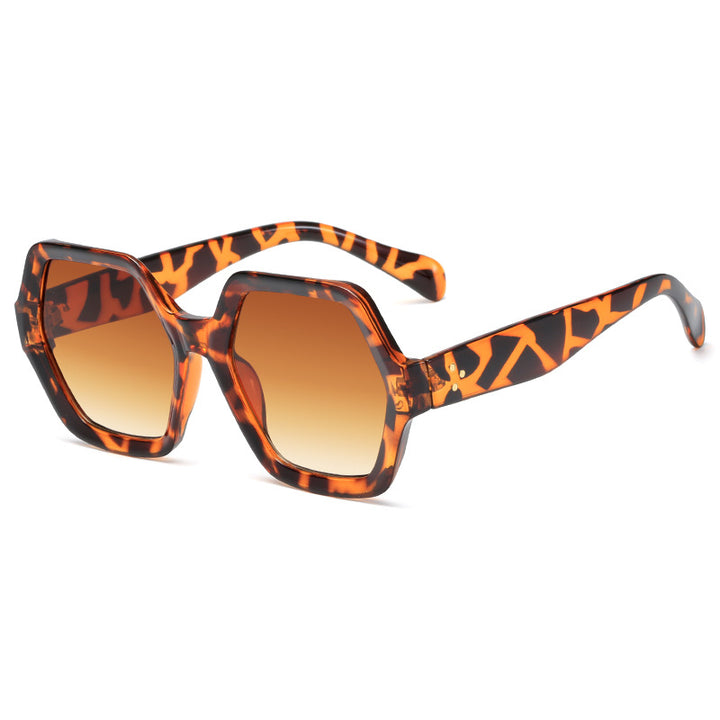 Women's geometric reading glasses in striking honeycomb frame design Bowlift