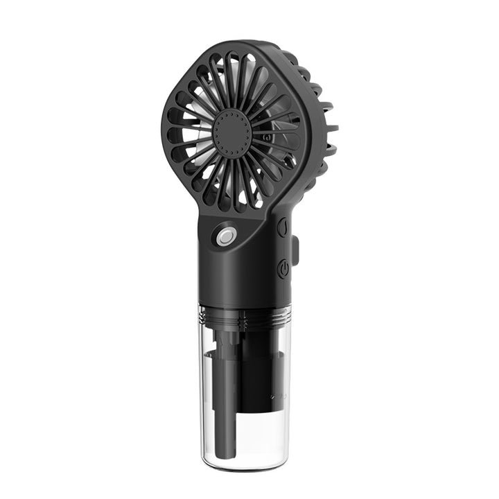 Ladies hand fan with integrated water mister Bowlift