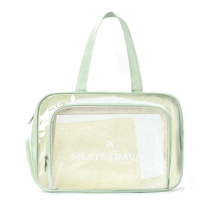 Transparent Travel Bag with Versatile Compartments Bowlift