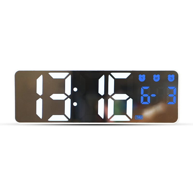 Digital watch with large LED display and multiple alarm function Bowlift