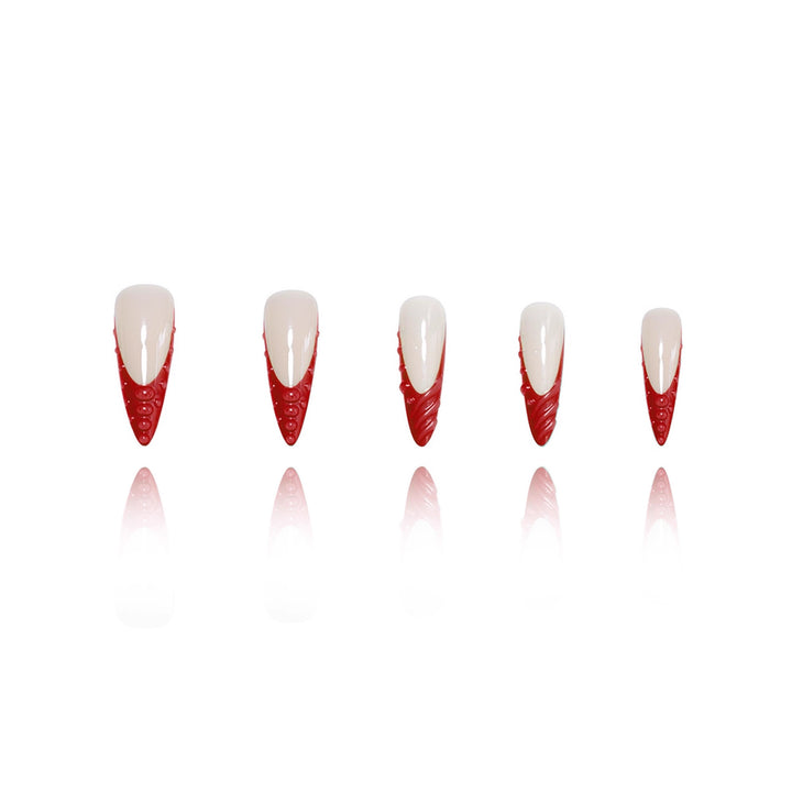 3D Sculpted Nail Art Extensions Bowlift