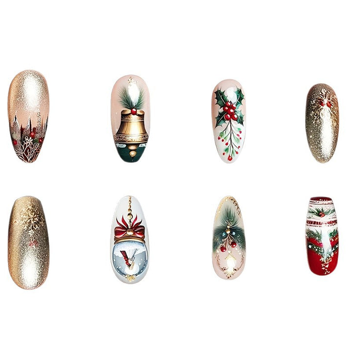 Festive Nail Art Wraps Bowlift