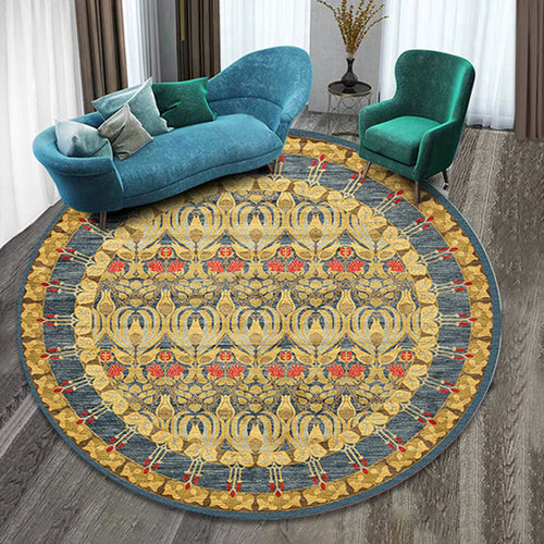 Artistic Mandala Pattern Area Rug