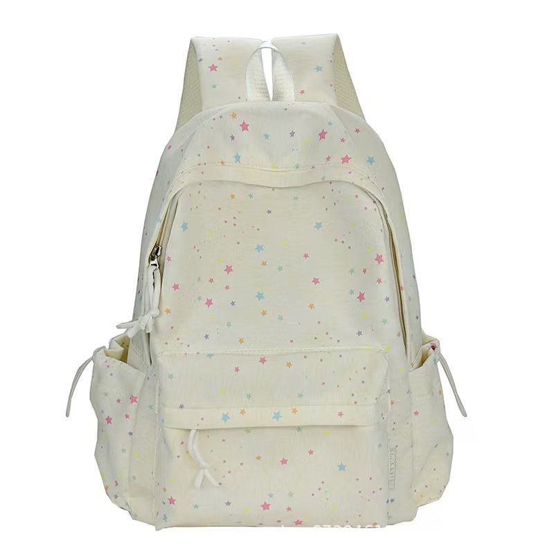 Stylish Star-Patterned Backpack Bowlift
