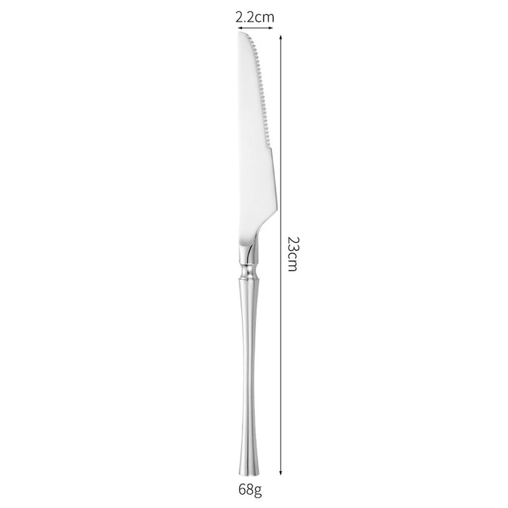 Luxurious and Elegant Dessert Knife with Precision Blade Bowlift