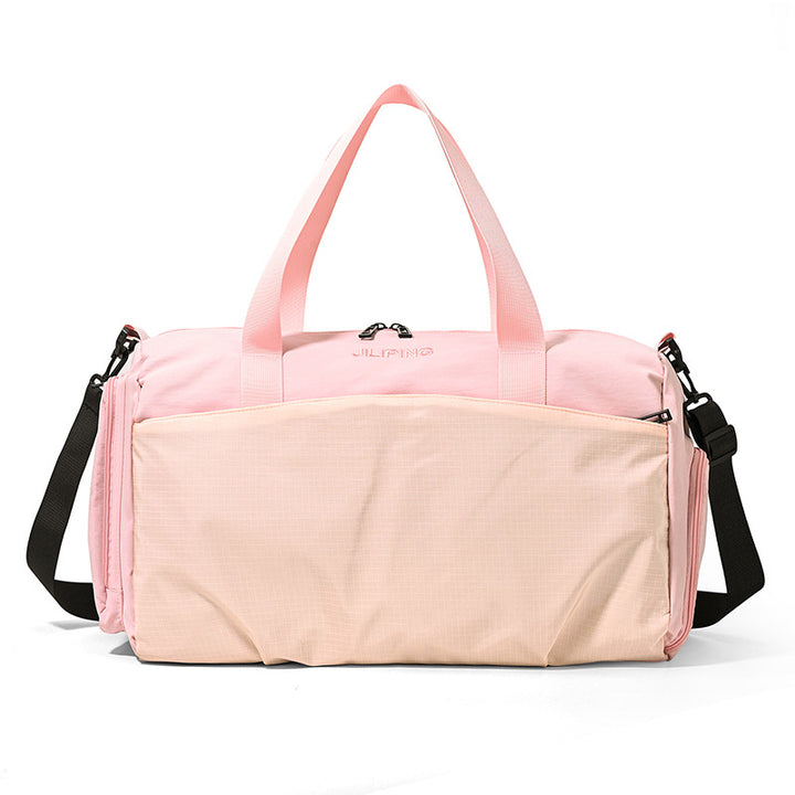 Sporty Travel Bag with Spacious Main Compartment and Removable Shoulder Strap Bowlift