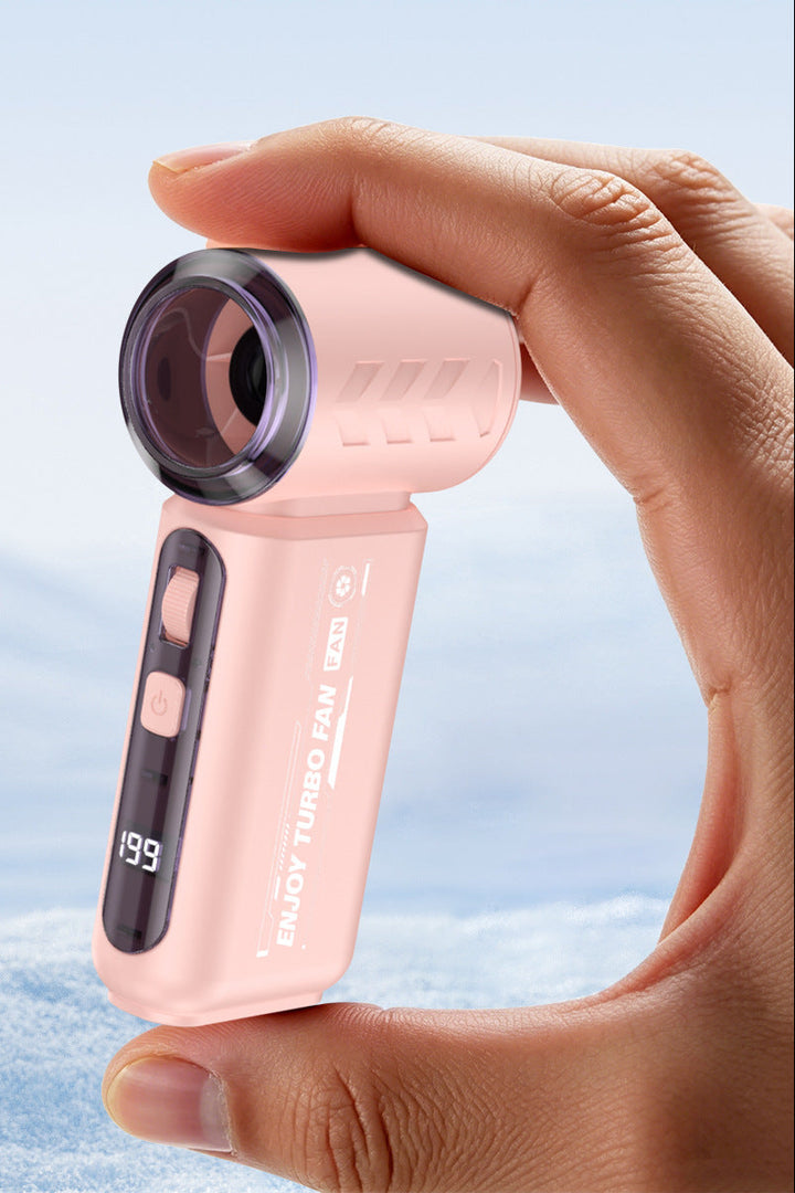 Ladies portable high-performance battery fan Bowlift