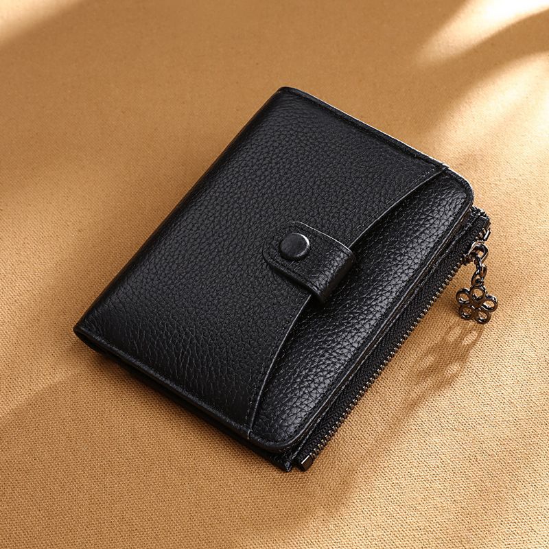 Elegant Compact Zip Around Wallet Bowlift