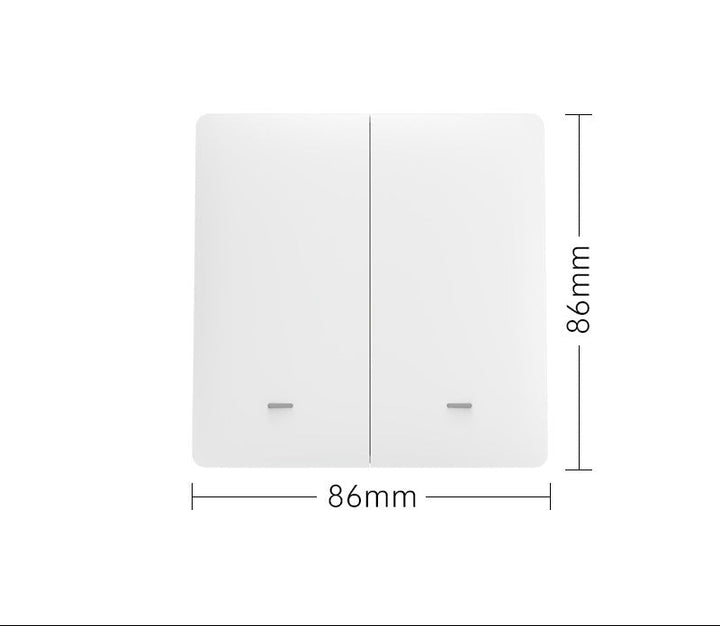 WiFi Wall Switch Panel With LED Indicators Bowlift