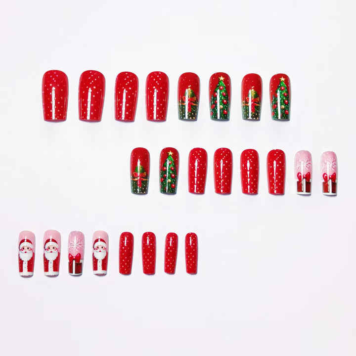 Festive Holiday-Themed Nail Art Bowlift 1788155602