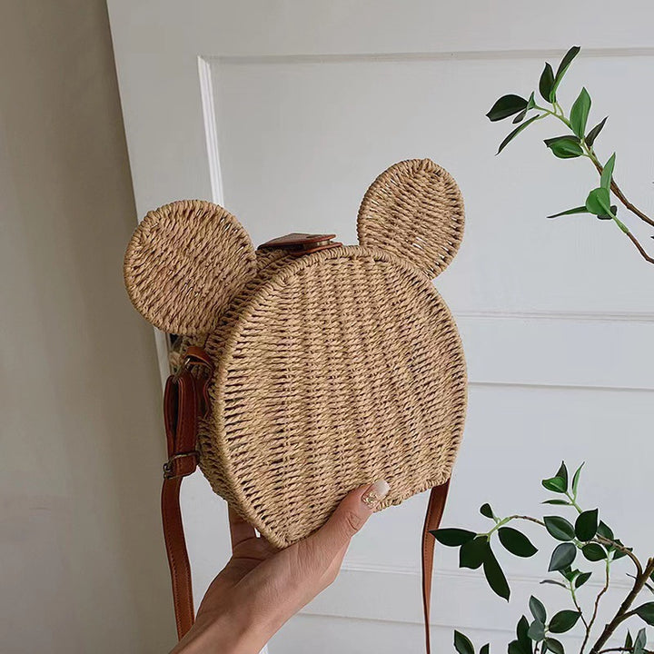 Women's shoulder bag with playful ear design Bowlift