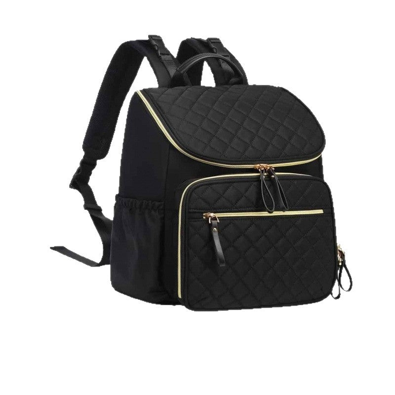 Quilted Multi-Pocket Backpack Bowlift