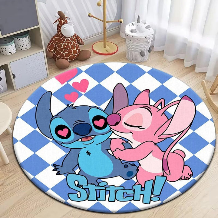 Cartoon Theme Round Carpet