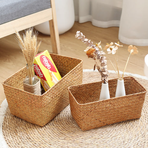 Unisex storage basket made of natural materials Bowlift