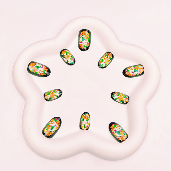 Blossom Nail Art Design Bowlift