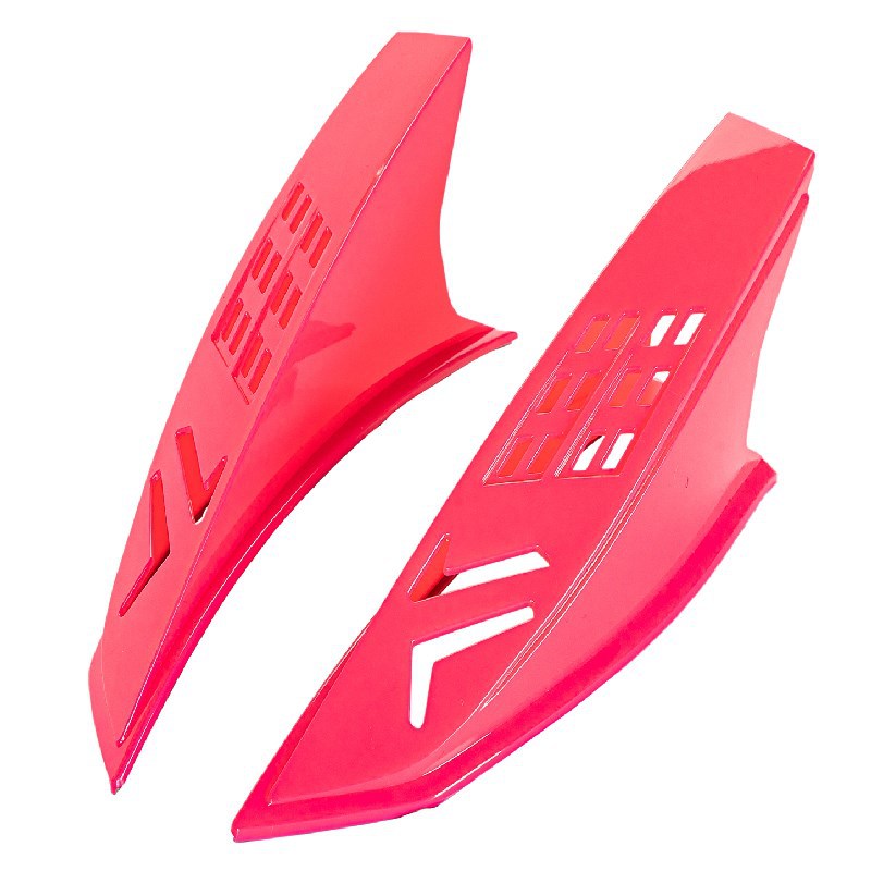 Aerodynamic Motorcycle Helmet Side Panels Bowlift