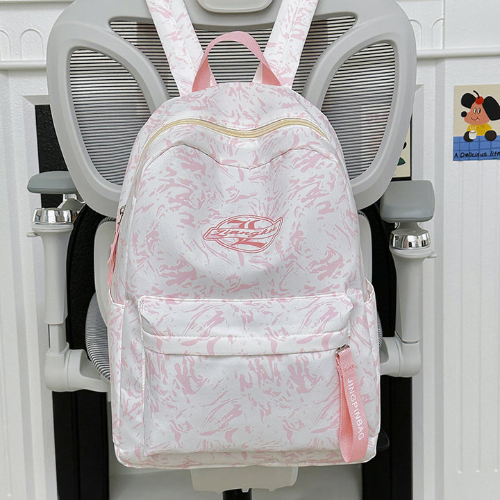 Fun-Themed Star Print Backpack
