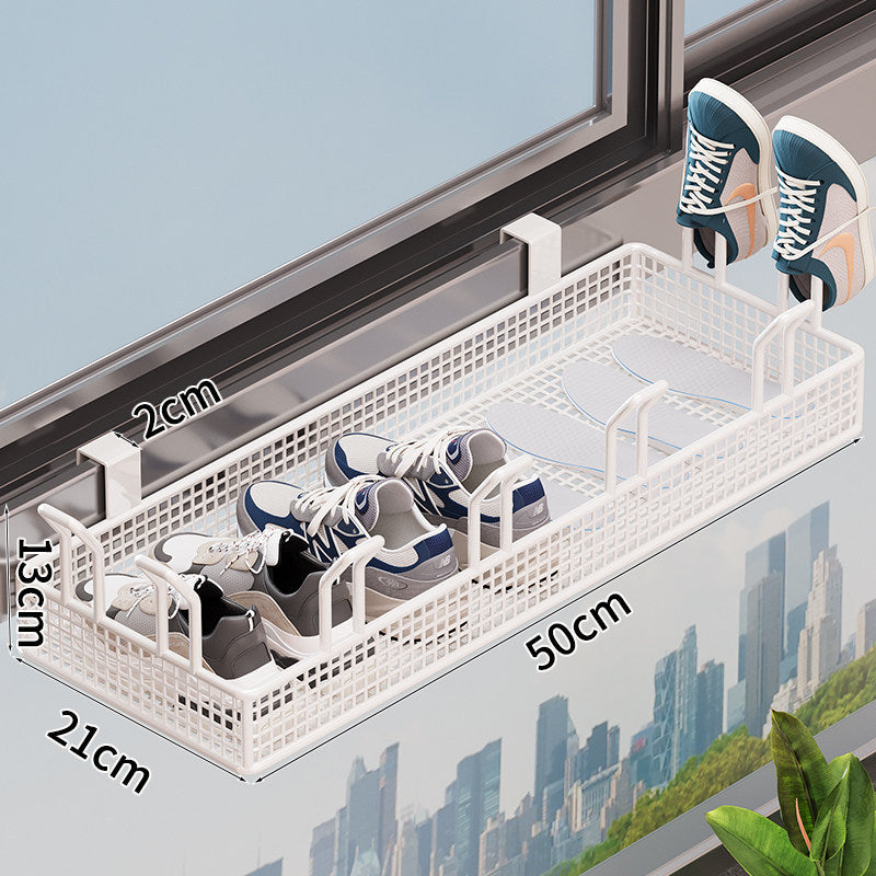 Adjustable Over-The-Door Shoe Organizer Bowlift