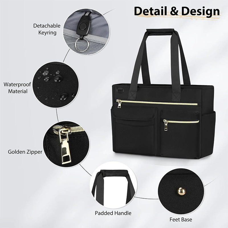 Practical Laptop Bag with Versatile Compartments Bowlift