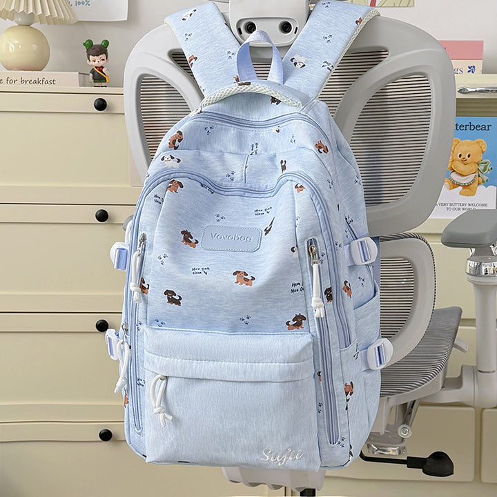 Playful Animal-Themed School Backpack