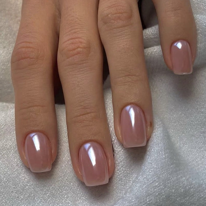 Luxury Glossy Press-On Nail Set Bowlift