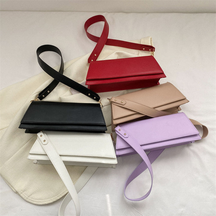 Minimalist Structured Crossbody Bag Bowlift